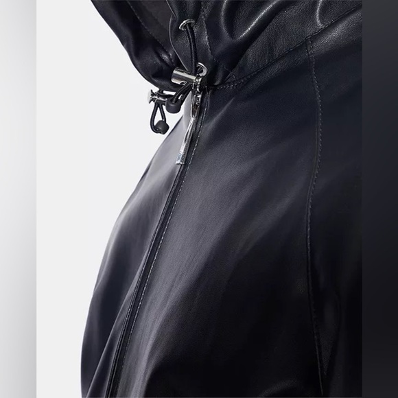 X Armani Exchange
Men's Faux-Leather Hooded Jacket - Picture 3 of 11